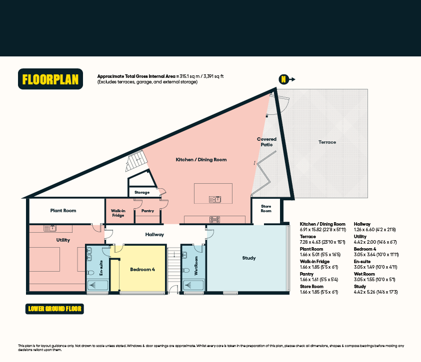 Cornwall House Floor Plan